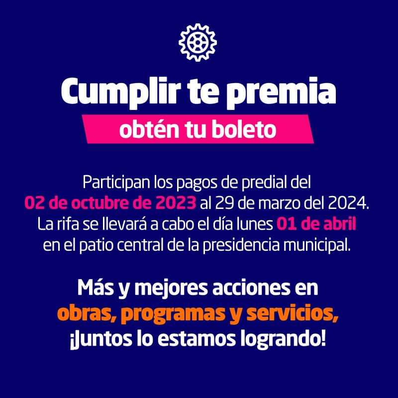 Mantiene gobierno de Apetatitlán condonación de multas en pago de predial y premia cumplimiento